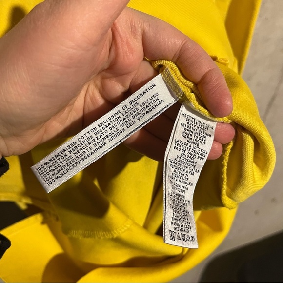 Ralph Lauren Women’s Yellow Bodycon Pencil Dress Size M Cotton - Picture 5 of 12